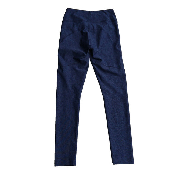 Outdoor Voices 3/4 Warmup Leggings Compression Size S New Blue Heather Workout - Picture 4 of 4